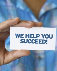We help you succeed!